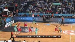 Баскетбол. Евролига 2011-12 / Финал четырех / 1/2 / Олимпиакос - Барселона