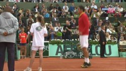 Теннис. Roland Garros 2012. 1/4 финала. Николас Альмагро (Испания) - Рафаэль Надаль (06.06.2012)