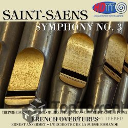 Camille Saint-Saens - Symphony No.3 (Pretre, Durufle, Paris Conservatoire Orch.) (1962)
