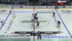 Континентальная Хоккейная Лига 2012-2013. Слован (Братислава) - Донбасс (06.09.2012)