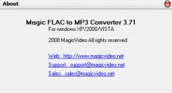 Magic FLAC to MP3 converter