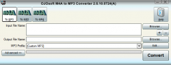 OJOsoft M4A to MP3 Converter