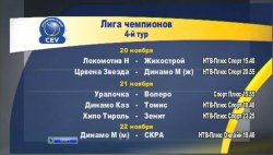 Лига Чемпионов 2012-13 / 4 тур / Локомотив (Новосибирск) - Жихострой (Чехия) (20.11.2012)