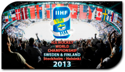 Хоккей. Чемпионат Мира 2013. Группа В: Россия - Латвия (2013)
