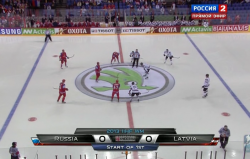 Хоккей. Чемпионат Мира 2013. Группа В: Россия - Латвия (2013)