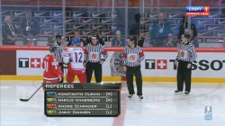 Хоккей. Чемпионат Мира'13. 1/4 финала: Чехия - Швейцария (2013)