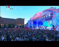 Праздничный концерт ко дню России. Россия молодая (2014)