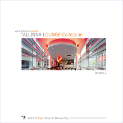 VA - Tallinna Lounge Vol.2 (2015)